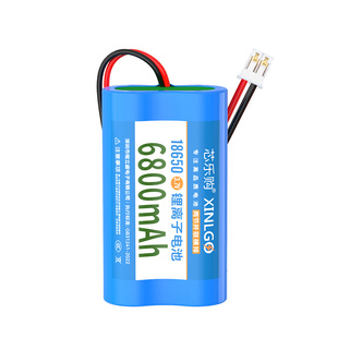 18650高容量可充电锂电池组带线3.7v遥控车头灯音响7.4v电蚊拍12v