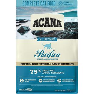ACANA爱肯拿猫粮成猫幼猫通用海洋盛宴鱼肉1.8kg进口全价高蛋白
