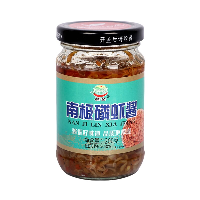 南极磷虾酱拌饭酱拌面调味酱炒菜佐料海鲜酱开盖即食鲜香味美下饭