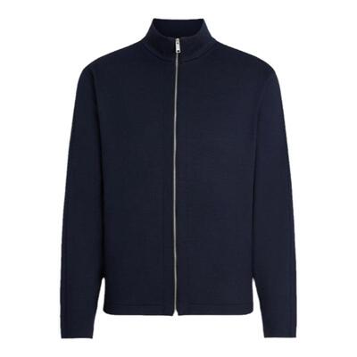 ZEGNA杰尼亚海军蓝运动衫