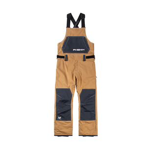 phenix菲尼克斯SP27男女大童单双板滑雪裤防水户外运动背带工装裤