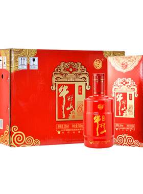 牛栏山38度浓香型白酒500ml×6瓶