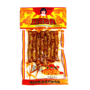 贵州双凤熟食辣条双凤牛板筋麻辣素牛筋苗双凤小袋装零食多种规格