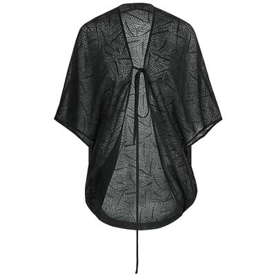 植物脉络肌理提花针织衫