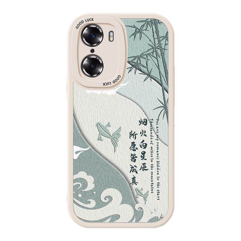 适用华为荣耀60的手机壳Honor50Pro硅胶六零SE小羊皮六十Por全包防摔ES曲屏LSA一AN00五十五零带挂绳保护套女