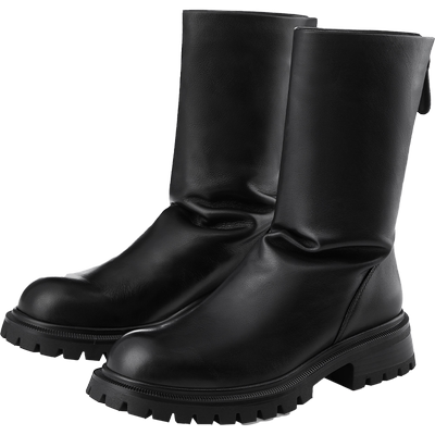 73hours厚底粗跟时装靴