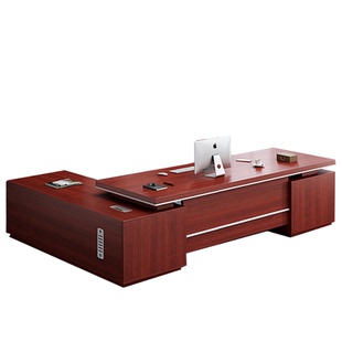办公家具老板桌简约现代 大班台总裁桌 经理桌主管桌老板办公桌