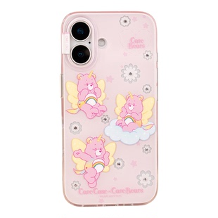 CARECASE x CareBears联名 独角彩虹熊聚会手机壳 适用于苹果iPhone17 16 15 14 ProMax 童趣可爱卡通插画