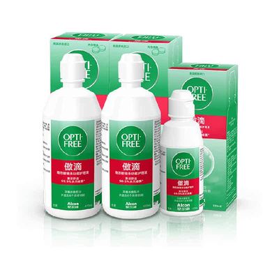 爱尔康隐形眼镜护理液