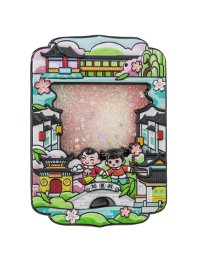 惠山古镇流沙冰箱贴中国风城市旅游地标打卡无锡文创特色纪念品