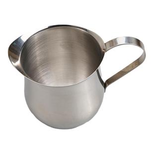 三能屋诺咖啡杯冷水杯304不锈钢奶杯烘焙分料用液体杯拉花奶杯