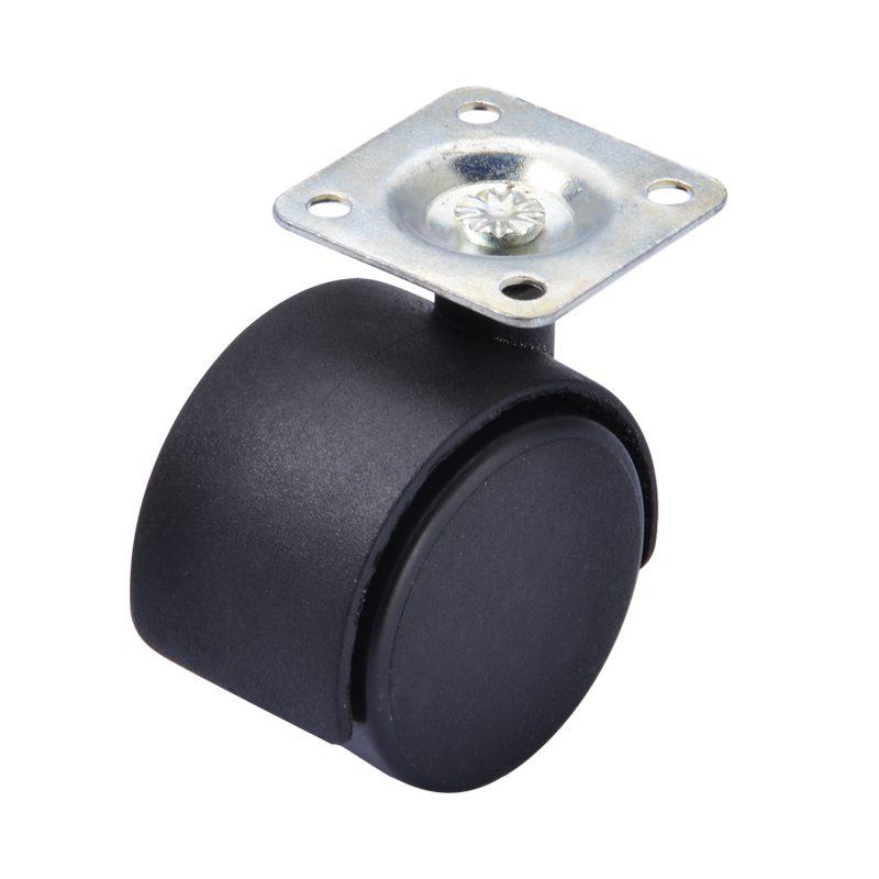 2寸静音带刹万向轮茶几婴儿床平板脚轮家具床头柜子滚轮推车滑轮