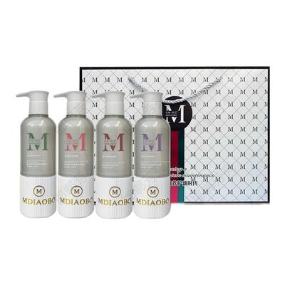 名典•欧芭新品上市蚕丝蛋白蓬松去屑洗发乳柔滑沐浴露精华四件套