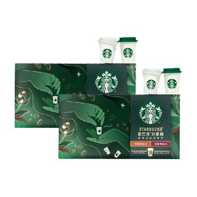 星巴克迷你杯速溶咖啡2.7g×36杯