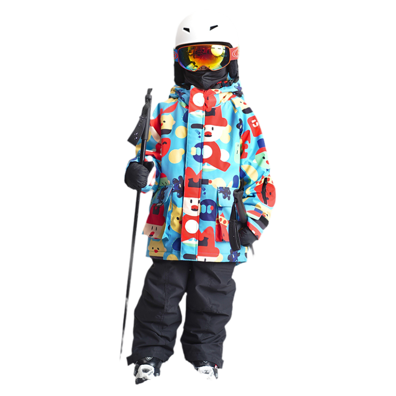 IMGO儿童滑雪服卡通动漫