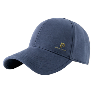 皮尔卡丹四季男女棒球帽户外防晒休闲硬顶保暖中老年帽遮阳鸭舌帽