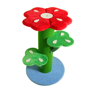 元気喵丨喵仙儿霸王花猫爬架猫抓板一体猫抓柱耐磨抓跳台猫咪磨爪