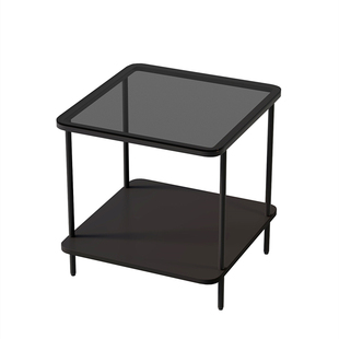 轻奢边几简易沙发侧边柜办公茶几客厅小桌子夹缝角几床头桌高级感