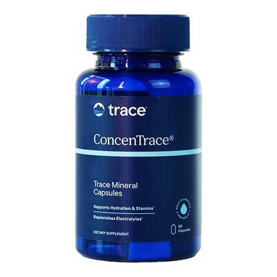 Trace美国进口全谱复合矿物质胶囊钙镁钠钾锂基础营养补充剂90粒