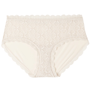 Intimissimi意舒漫女士时尚舒适蕾丝花边包臀三角内裤SI97A3