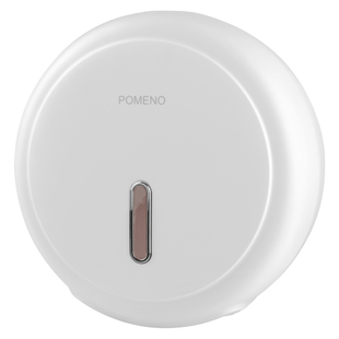 新款免打孔大卷纸巾盒壁挂式商用卫生间大盘卷纸筒厕所防水纸巾架