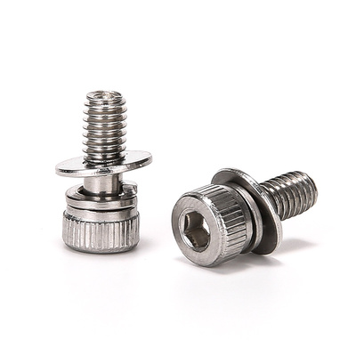 304不锈钢内六角三组合螺丝