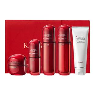 韩束红蛮腰水乳霜套装紧致抗皱补水保湿护肤品礼盒送妈妈官方正品