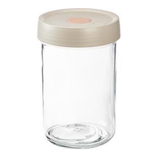 霜山玻璃腌渍罐自动排气密封瓶家用腌菜压菜石头日式梅子泡菜压石