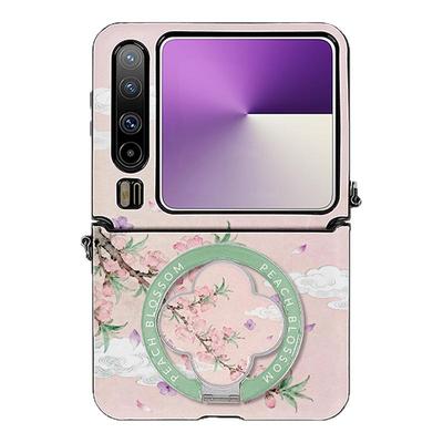复古桃花枝magicvflip2手机壳