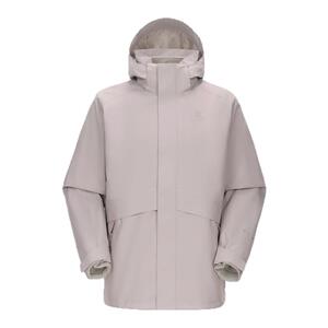 骆驼向日葵黄色冲锋衣女三合一2026新款收腰防水风衣外套登山服装