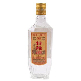 【酒厂发货】2019年生产绵竹特曲52度浓香型白酒粮食酒泡酒整箱