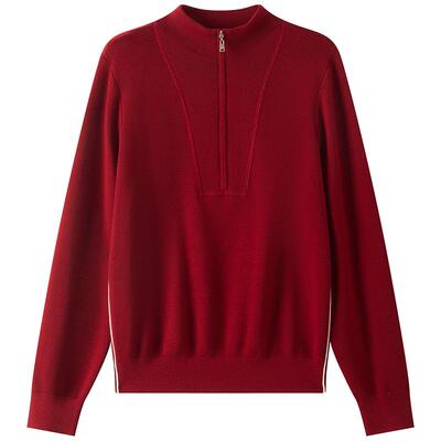 十二篮百搭通勤舒适毛针织上衣