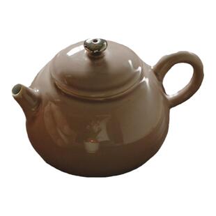 依山傍海 |苍烟红釉下彩手绘踏雪寻梅茶壶球孔泡茶壶景德镇无落