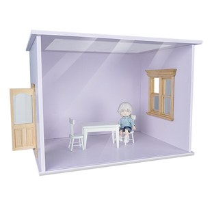 OB11 8分 12分娃屋娃衣娃鞋家具手办盲盒 GSC BJD 娃屋模型可定制