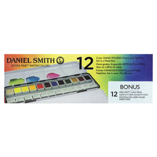 美国DS水彩套装艺术家级铁盒固彩超细5ml6色/10色套装管彩DanielSmith大师级水彩颜料套装Daniel Smith