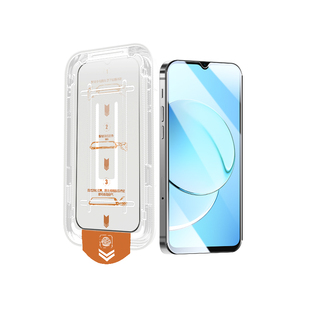仁迅适用于realmeGT2大师探索版钢化膜全屏覆盖防摔耐磨高清玻璃GT2pro手机贴膜神器除尘盒OPO保护隐私防偷窥