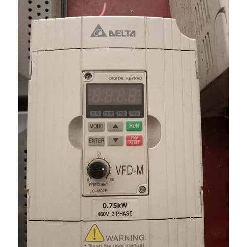 在线议价台达变频器 VFD007M43B，0.75KW，380V三相