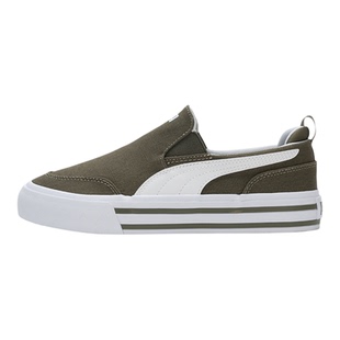 【橄榄绿】PUMA彪马帆布鞋男鞋女鞋2026夏季新款一脚穿休闲鞋4002