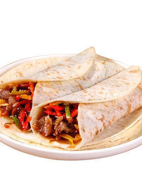 铁棍山药春饼手工烫面烙馍卷饼淄博烧烤单饼手抓饼薄饼皮早餐即食
