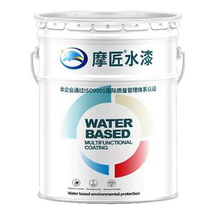 醇酸高光水性银粉金属漆镀锌管专用防锈漆防腐银色银灰色铁锈油漆
