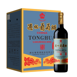 通化葡萄酒 老红梅山葡萄酒 木塞甜型红酒
