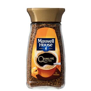 原装进口麦斯威尔咖啡冻干金咖90g*2瓶速溶纯咖啡粉健身