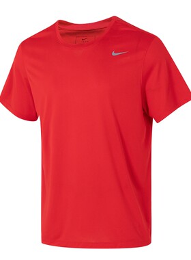NIKE耐克男装红色运动套装2026夏季跑步短袖T恤短裤透气健身衣
