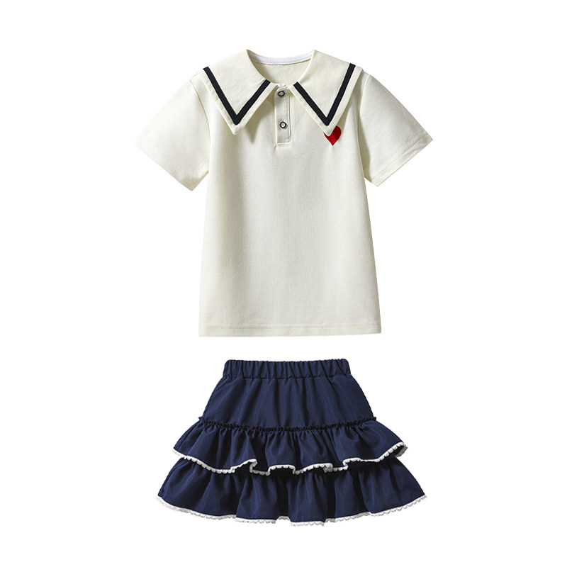 六一儿童合唱演出服纯棉朗诵表演服装男女童班服幼儿园毕业照服装