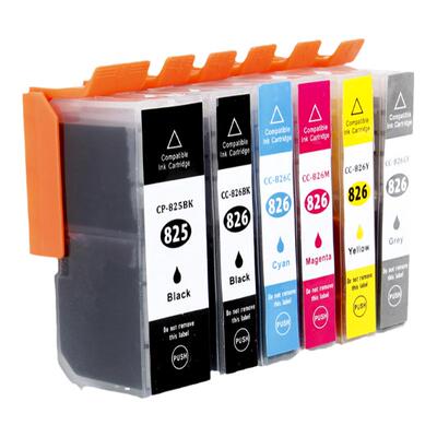 适用佳能IX6580 825 826墨盒 ip4880 iP4980 MG5180 MG5280 MG5380 MX888 MG6180 MG6280 8180 MG8280墨水盒