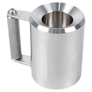 8公斤水杯300毫升304S不锈钢哑铃健身杯超重水杯腕力臂力健身房用