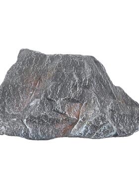 仿真石头悬浮灰色泡沫石道具摆件