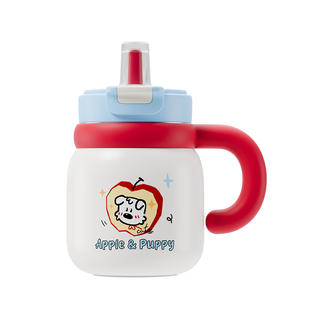 富光大容量保温杯316L不锈钢水杯女生高颜值吸管桌面杯子圣诞礼物