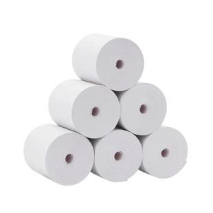 超薄款58mm热敏纸57x50x30x40无管芯小票纸po收银打印纸通用小卷美团外卖收银纸80x60x80收银机卷纸5750薄纸