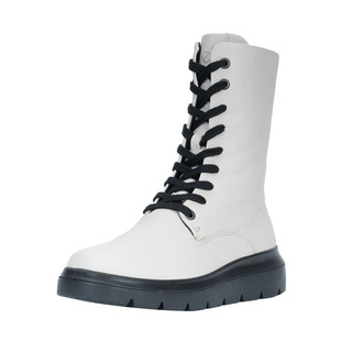 【断码清仓】ECCO爱步女鞋中高筒女靴新保暖舒适靴子防拨水216213